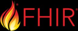 HL7 FHIR R4 healthcare data exchange standard logo